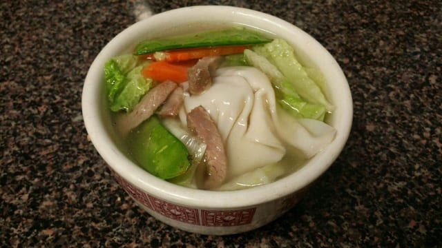 Won Ton Soup.