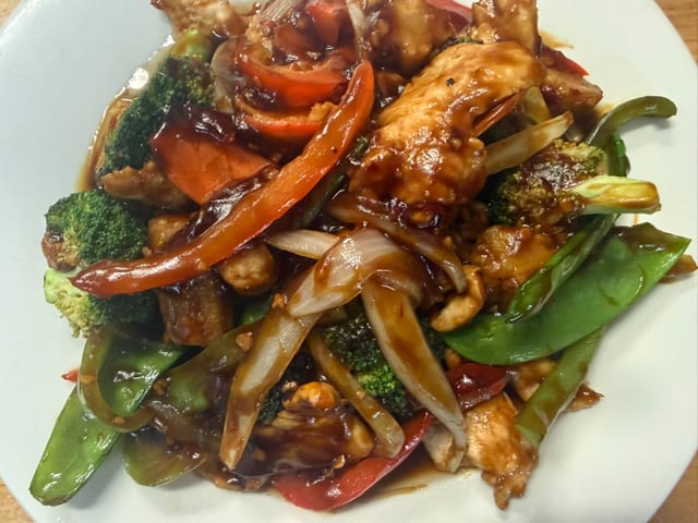 Szechuan Style Chicken.