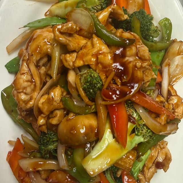Chicken in Garlic Sauce.