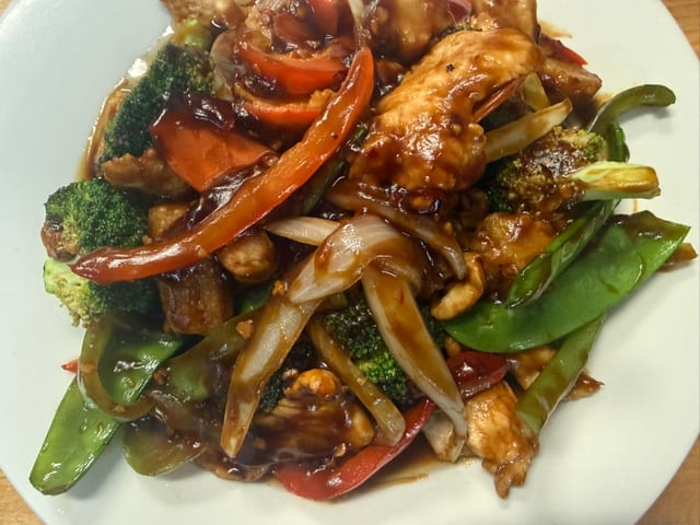 Szechuan Style Chicken.