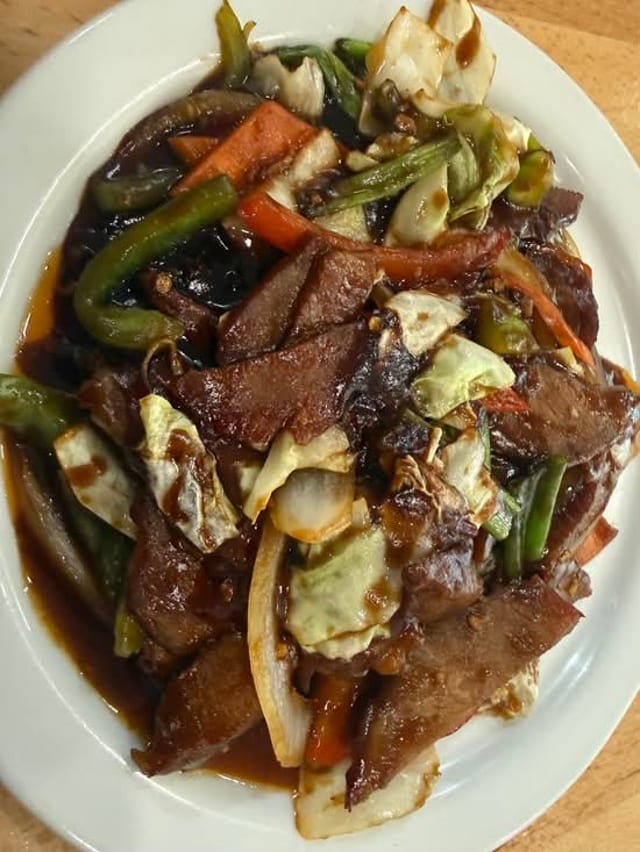 Szechuan Style Pork.