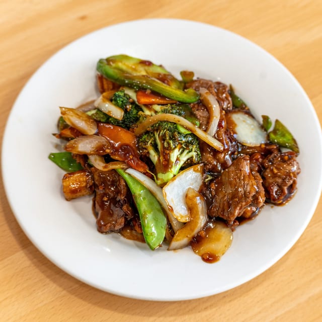 Szechuan Beef.